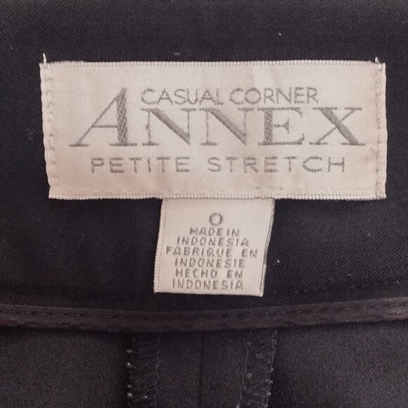 Black Straight-Leg trouser  Pant - Picture 12 of 16